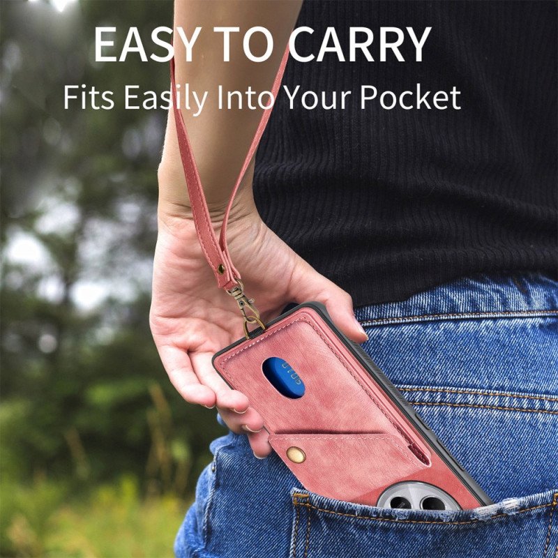 Skal Poco C75 Retro Korthållare Och Stöd