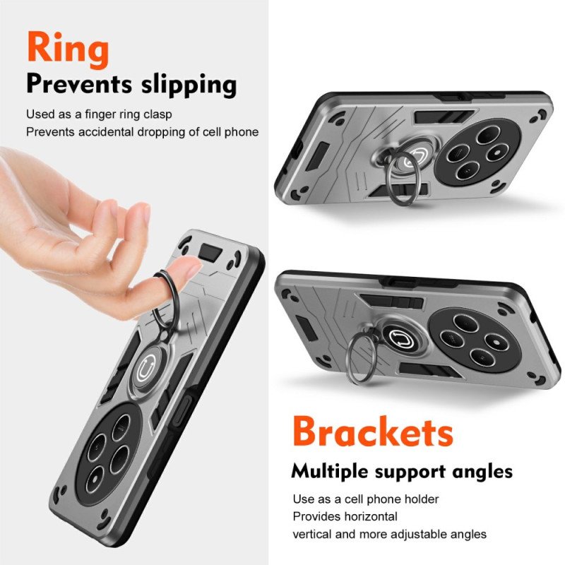 Skal Poco C75 Telefonfodral Camshield Metalleffekt