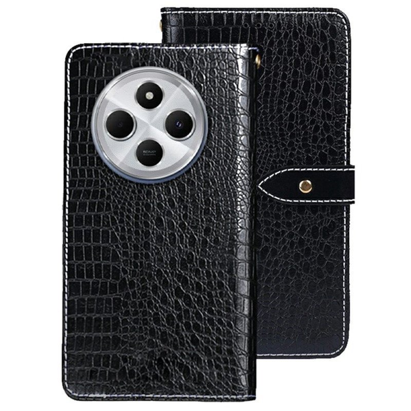 Skyddsfodral Poco C75 Krokodileffekt Idewei
