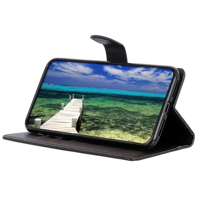 Skyddsfodral Poco C75 Lädereffekt