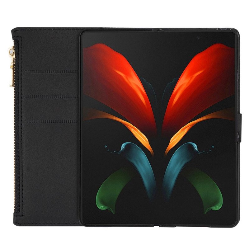 Fodral Samsung Galaxy Z Fold 4 Ultra Sequined Med Rem