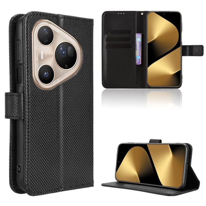 Fodral För Huawei Pura 80 Pro Diamantstruktur