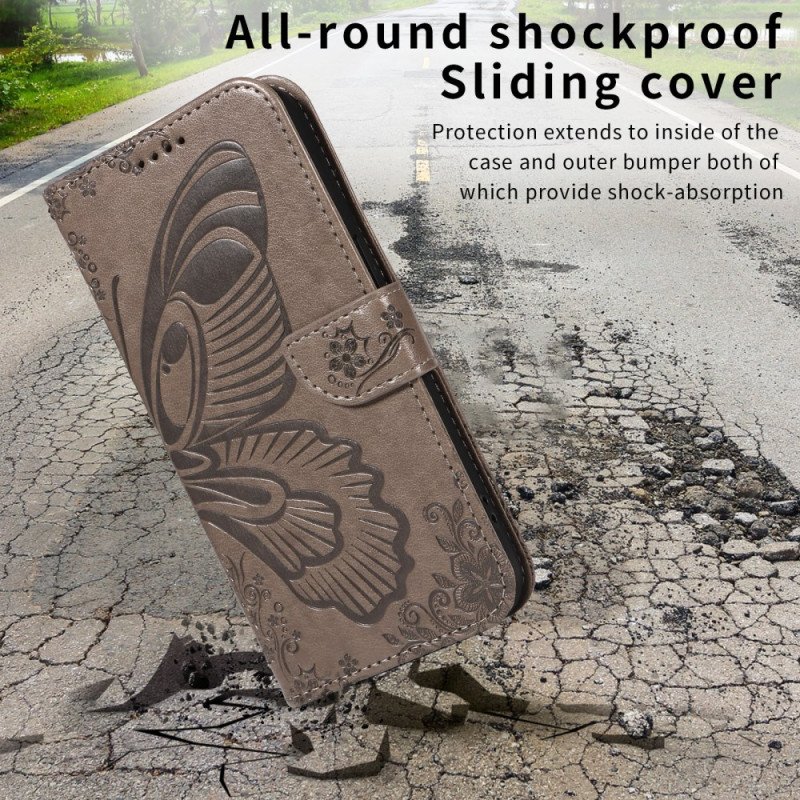 Fodral För Huawei Pura 80 Pro Grafisk Fjäril