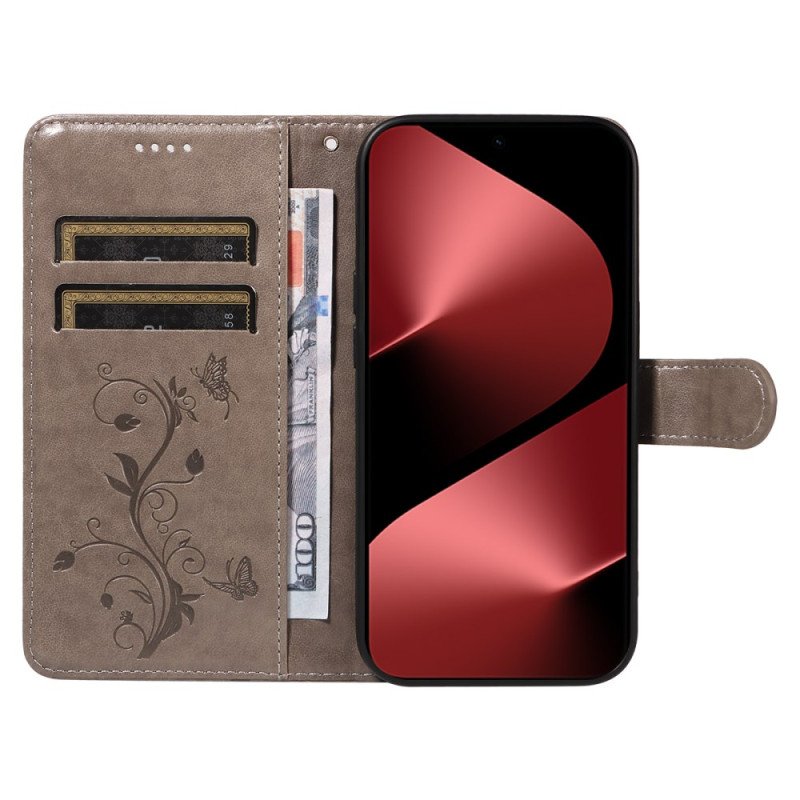 Fodral Huawei Pura 80 Pro Blommönster