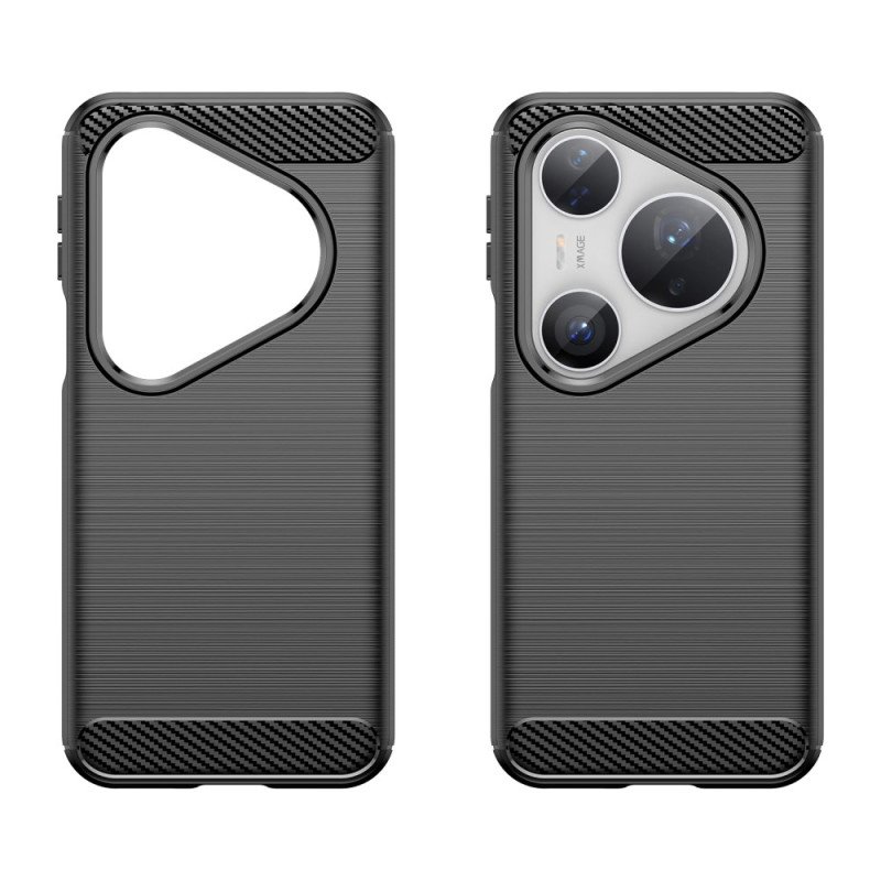 Skal Huawei Pura 80 Pro Borstad Kolfiber