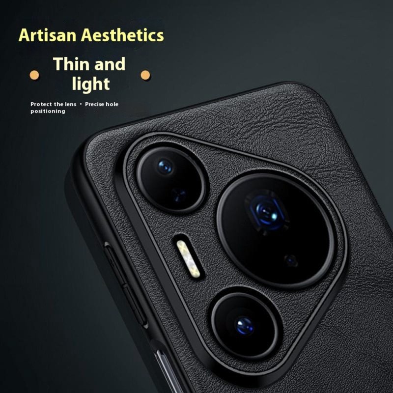 Skal Huawei Pura 80 Pro Sulada Lädereffekt