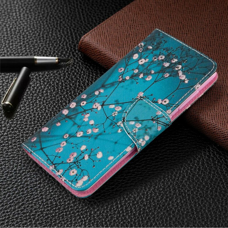 Fodral Samsung Galaxy A41 Blommande Träd