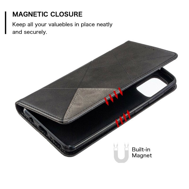 Folio-fodral Samsung Galaxy A41 Läderfodral Artist Stil