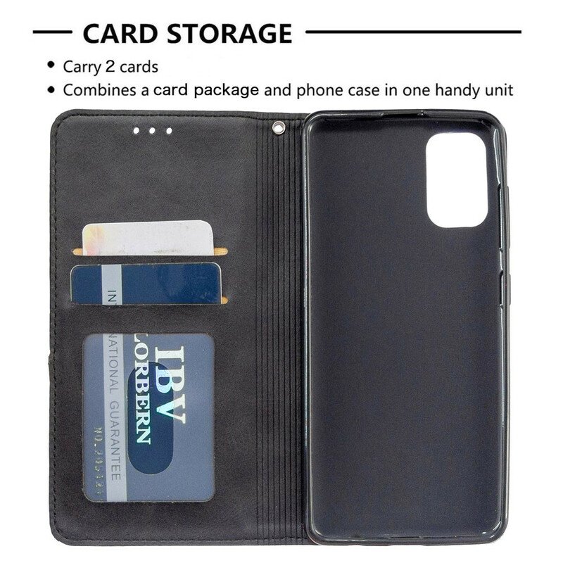 Folio-fodral Samsung Galaxy A41 Läderfodral Artist Stil