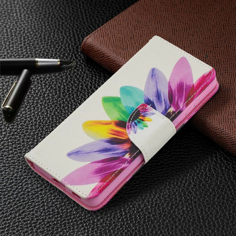 Fodral Samsung Galaxy S21 5G Akvarell Blomma