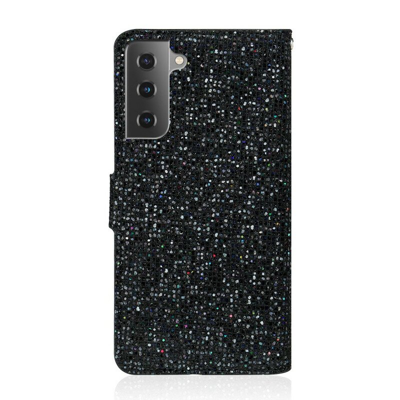 Fodral Samsung Galaxy S21 5G Paljetter S Design