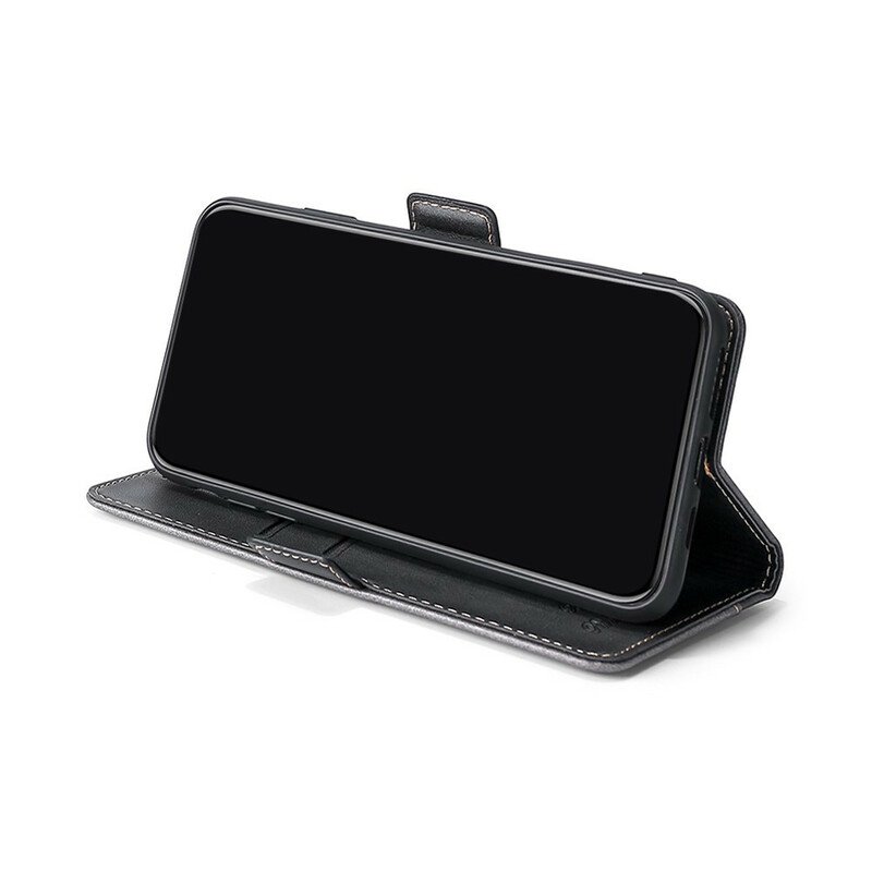 Folio-fodral Samsung Galaxy S21 5G Tvåfärgat Konstläder