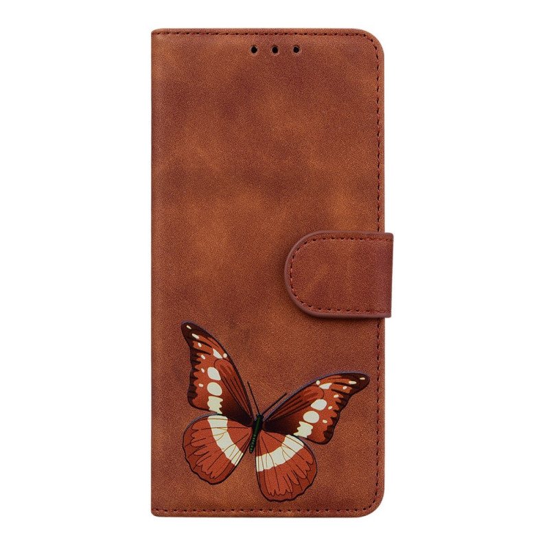 Fodral Poco M4 Pro 5G Skin-touch Butterfly