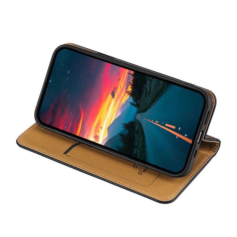 Folio-fodral Poco M4 Pro 5G Läderfodral Vintage Läderstil