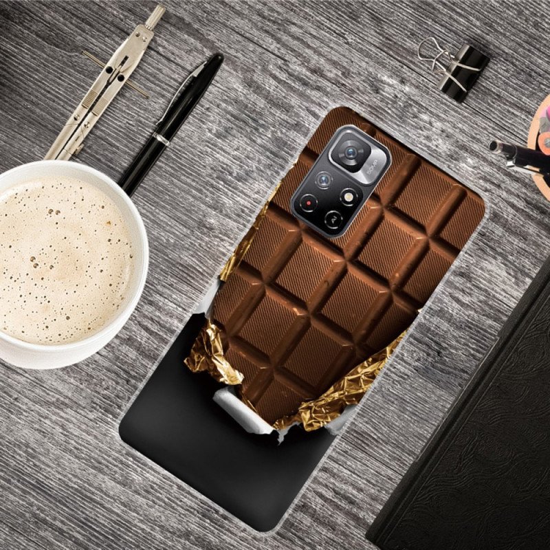 Skal Poco M4 Pro 5G Flexibel Choklad