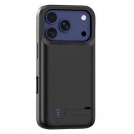 5000mah Externt Batterifodral För iPhone 17 Pro Med Inbyggt Stativ
