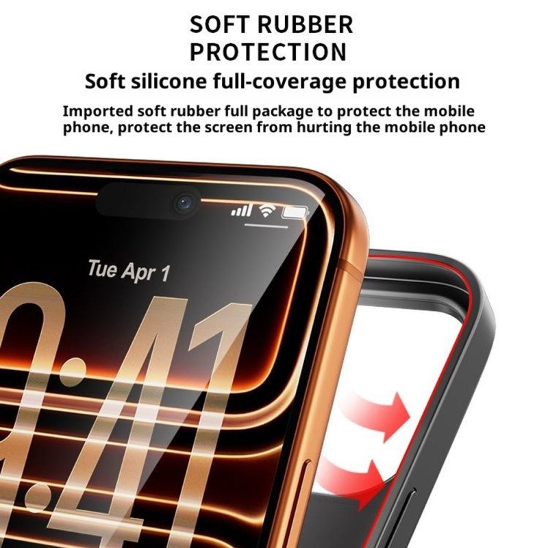 5000mah Externt Batterifodral För iPhone 17 Pro Med Inbyggt Stativ