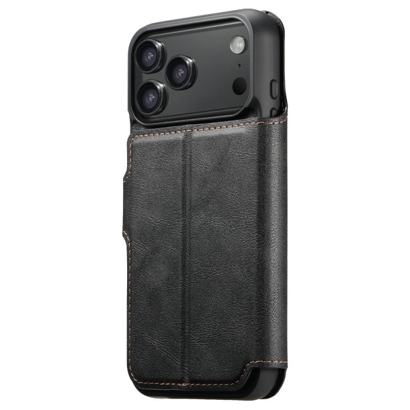 Fodral iPhone 17 Pro Magnetisk Med Retro Avtagbart Fodral