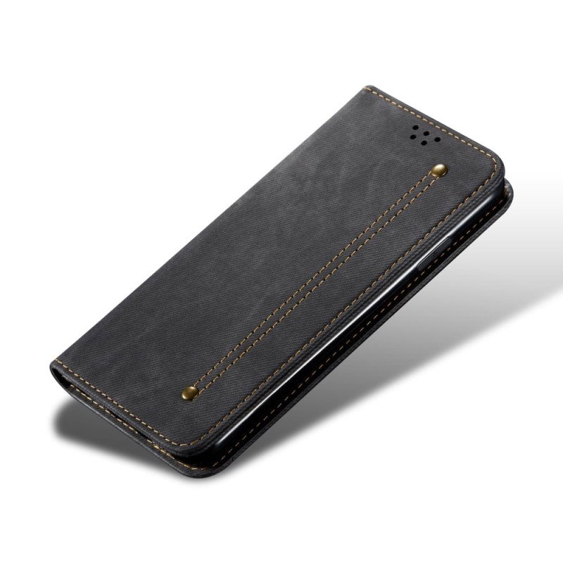 Folio-fodral iPhone 17 Pro Denimtyg
