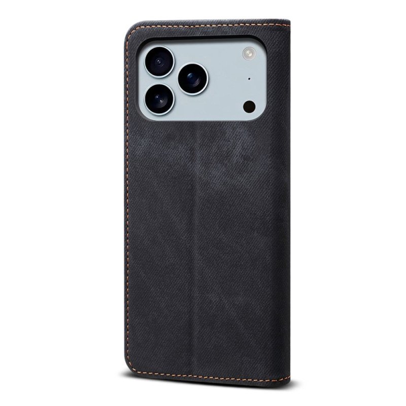 Folio-fodral iPhone 17 Pro Denimtyg
