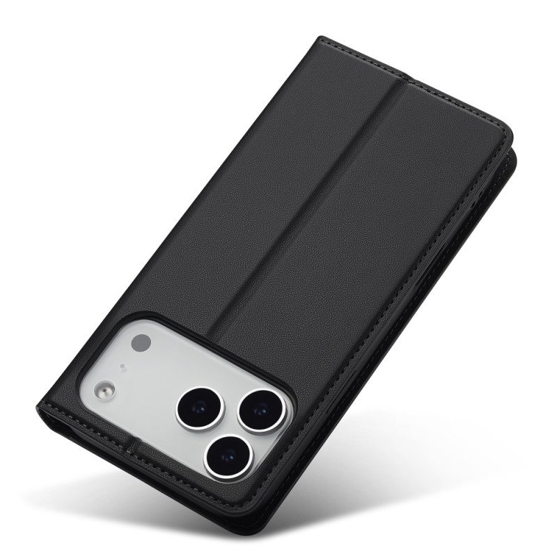 Folio-fodral iPhone 17 Pro Klassisk Lc.imeeke