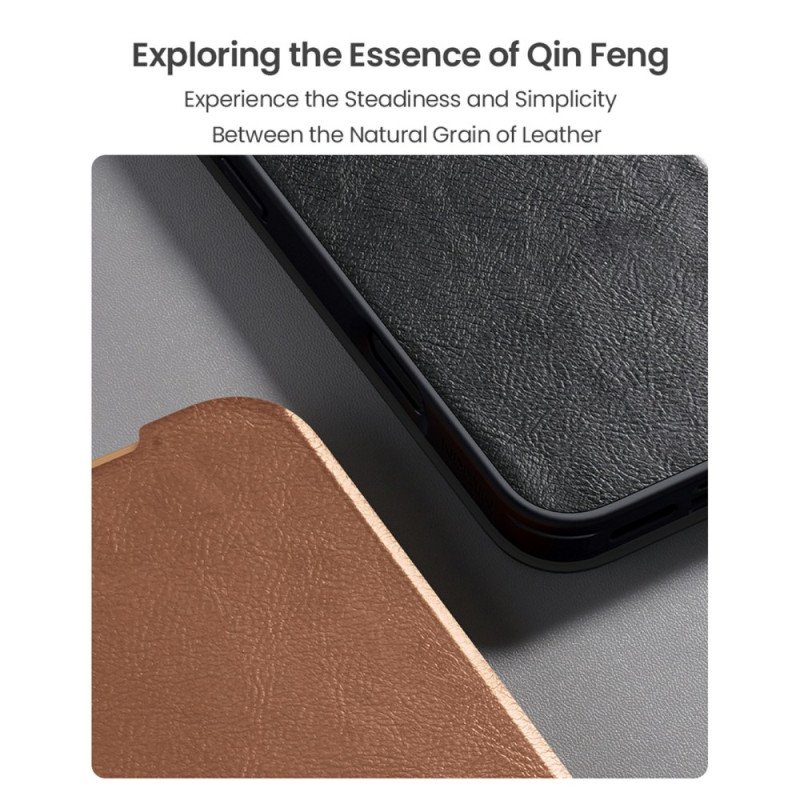 Folio-fodral iPhone 17 Pro Qin Pro-serien Nillkin