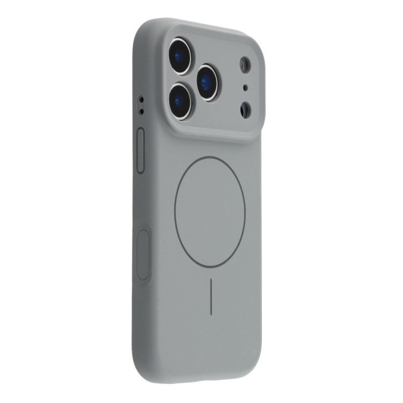 Skal För iPhone 17 Pro Magsafe Hybrid Med Mikrofiberfoder
