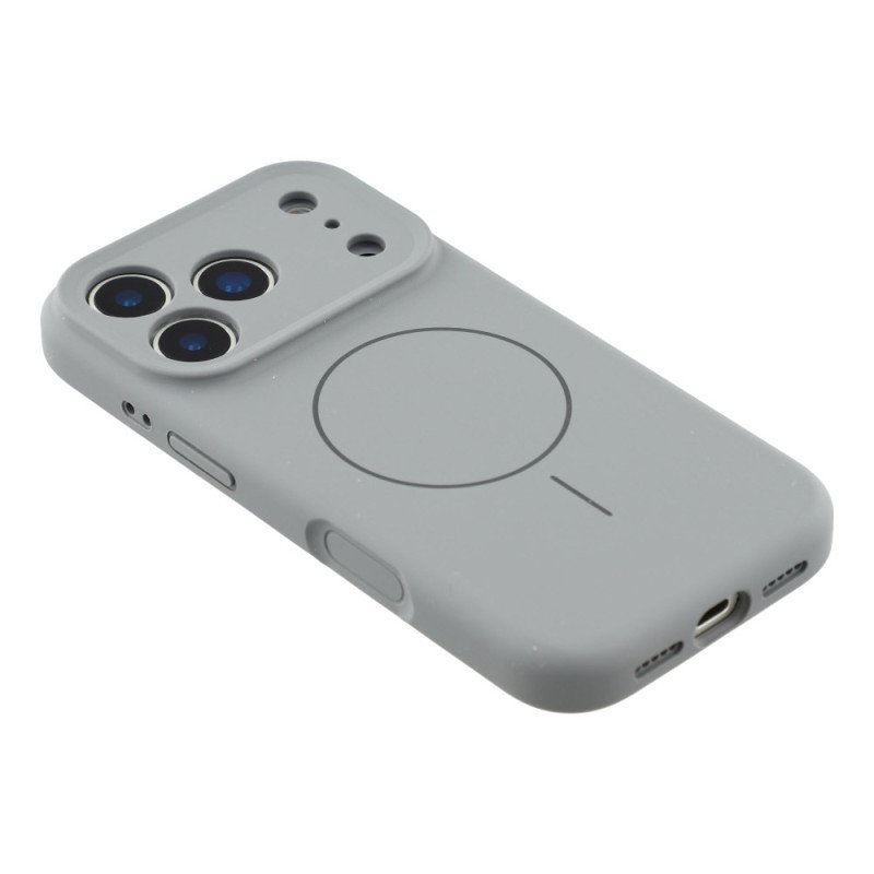 Skal För iPhone 17 Pro Magsafe Hybrid Med Mikrofiberfoder