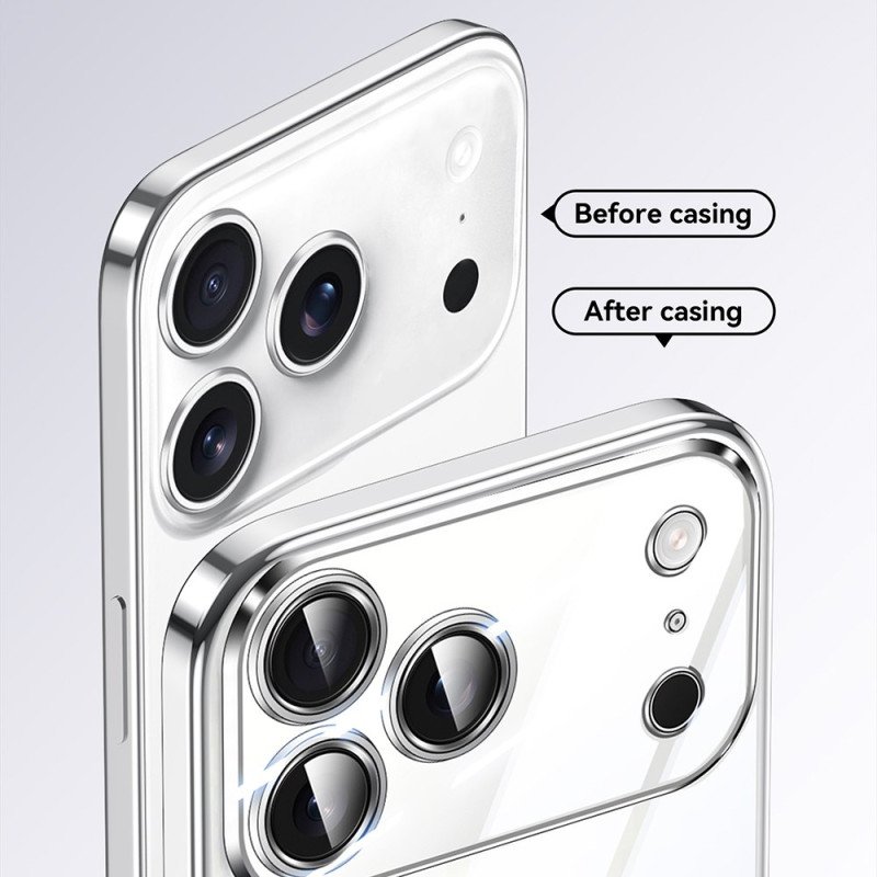 Skal För iPhone 17 Pro Transparent Med Handledsrem