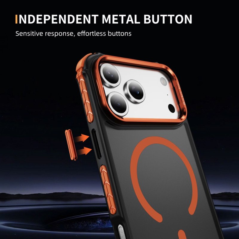 Skal iPhone 17 Pro Kompatibel Med Linsfäste Och Magsafe