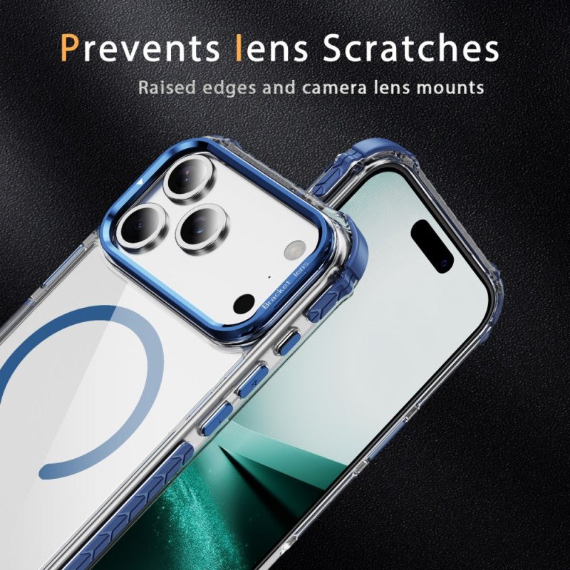 Skal iPhone 17 Pro Magsafe-kompatibel Med Inbyggt Stativ