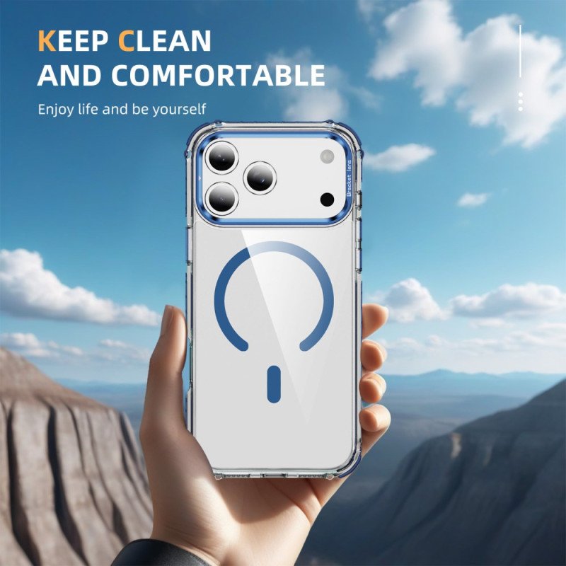 Skal iPhone 17 Pro Magsafe-kompatibel Med Inbyggt Stativ