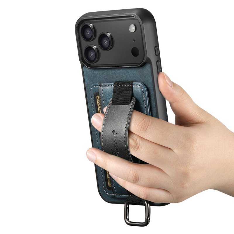 Skal iPhone 17 Pro Med Korthållare I Retrodesign