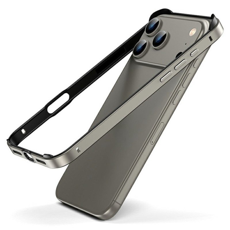Skal iPhone 17 Pro Metallstötfångare
