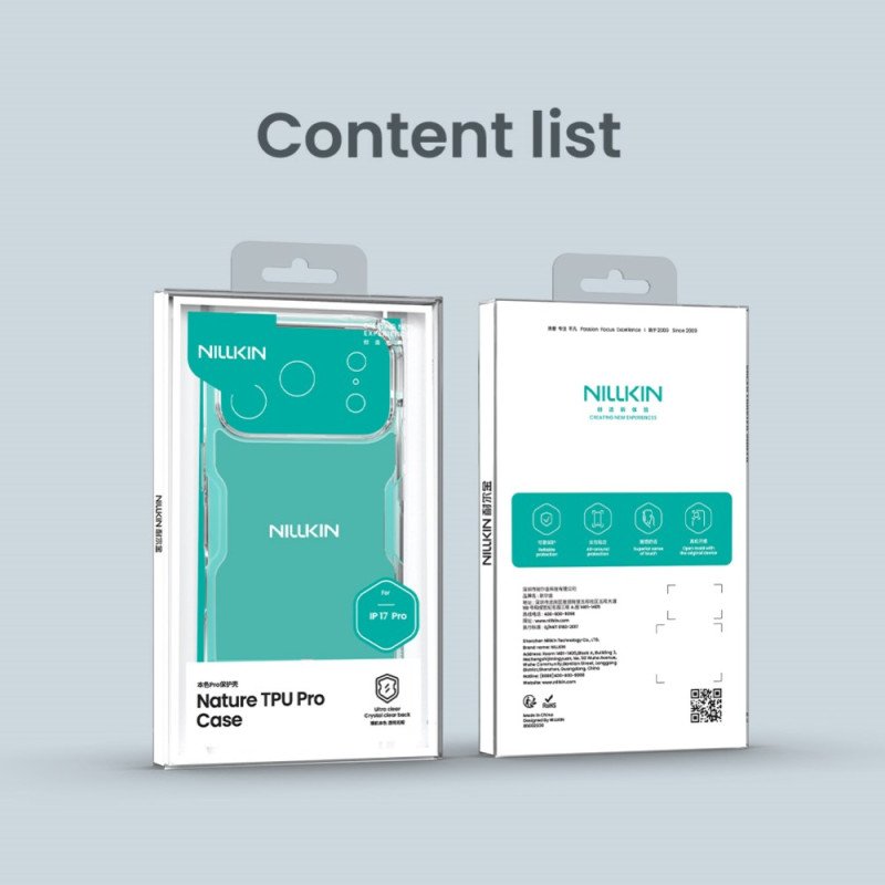 Skal iPhone 17 Pro Nature Pro-serien Nillkin