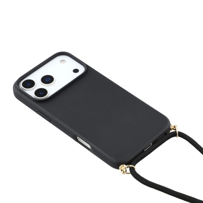 Skal iPhone 17 Pro Silikonsnodd