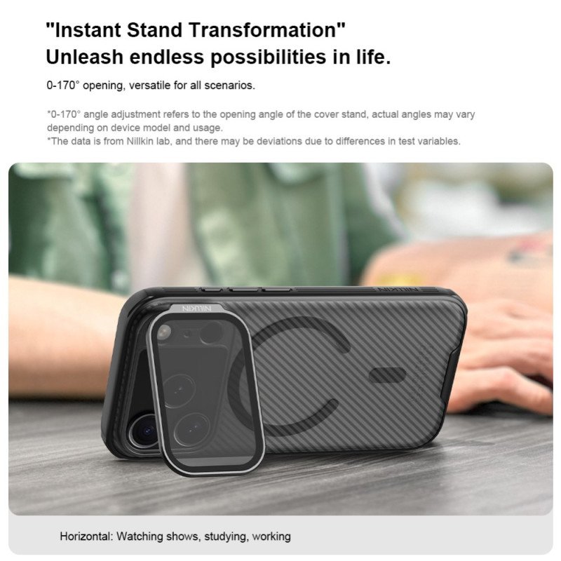 Skal iPhone 17 Pro Telefonfodral Camshield Prop Magnetisk Nillkin