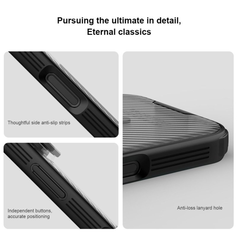 Skal iPhone 17 Pro Telefonfodral Camshield Prop Magnetisk Nillkin