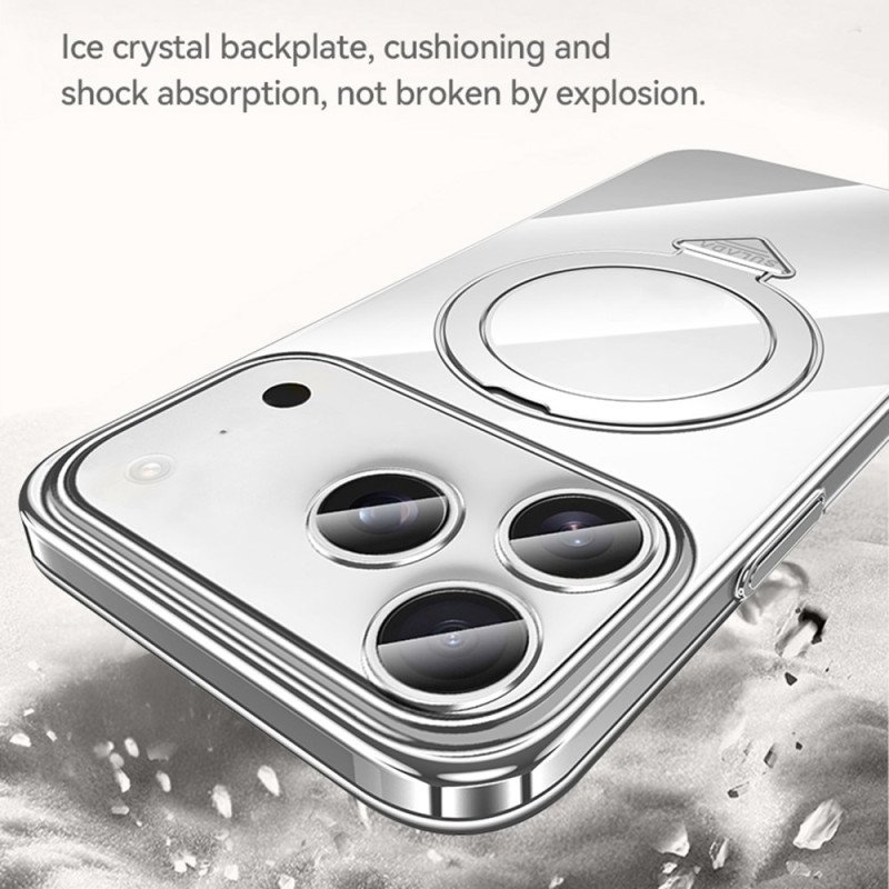 Skal iPhone 17 Pro Telefonfodral Magsafe-kompatibelt Vikbart Stativ