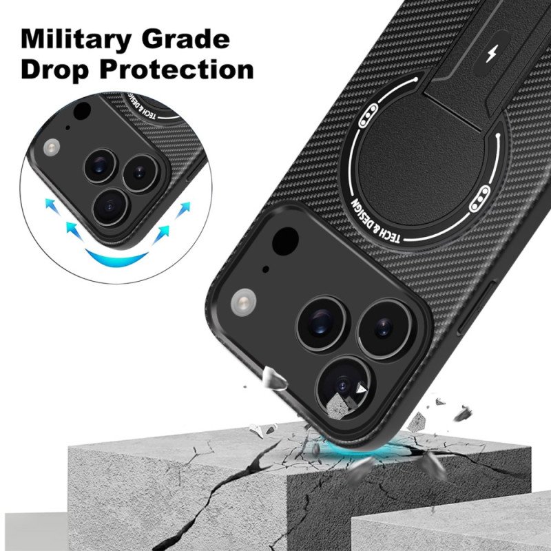 Skal iPhone 17 Pro Telefonfodral Robust Med Stativ