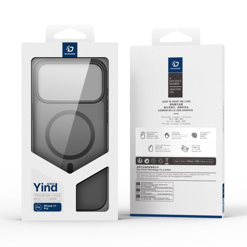 Skal iPhone 17 Pro Telefonfodral Yind-serien Dux Ducis