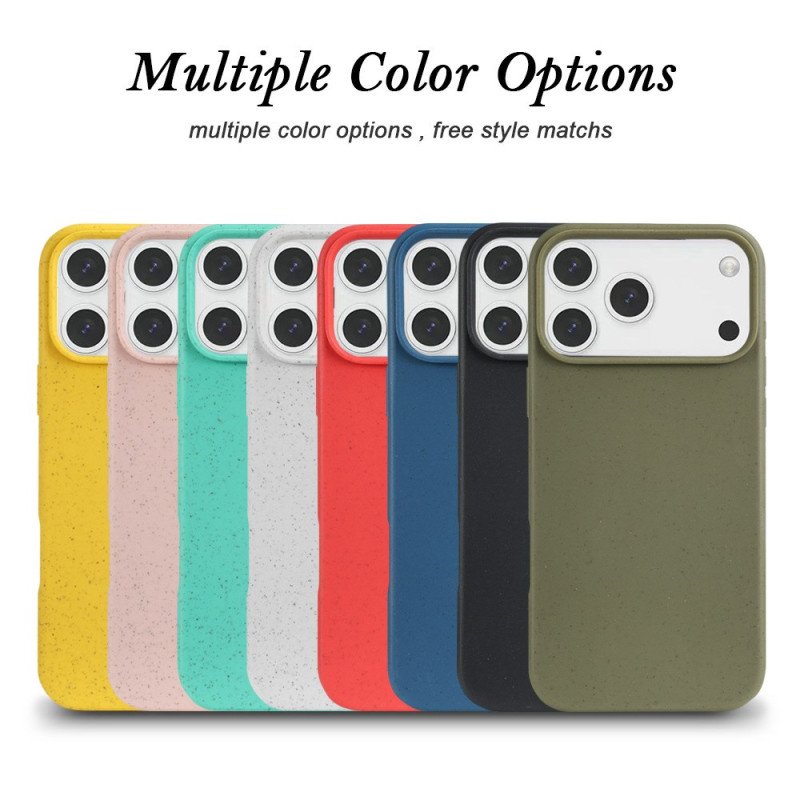 Skal iPhone 17 Pro Vetehalmsfibrer