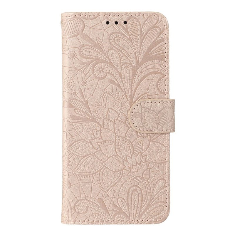 Fodral Xiaomi Redmi Note 14 Pro 4g Blommig Spets