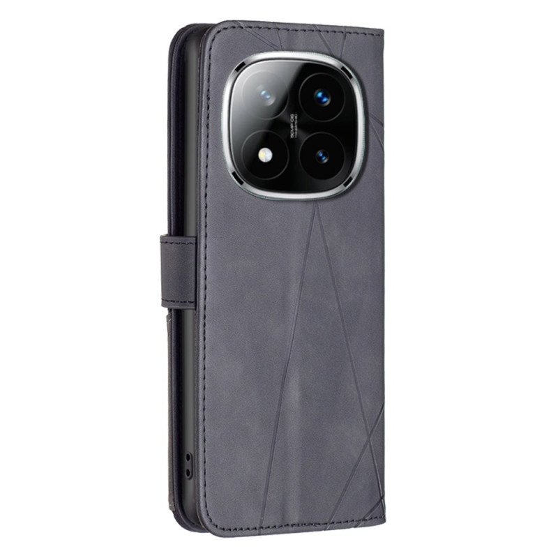 Fodral Xiaomi Redmi Note 14 Pro 4g Geometrisk Binfen Färg