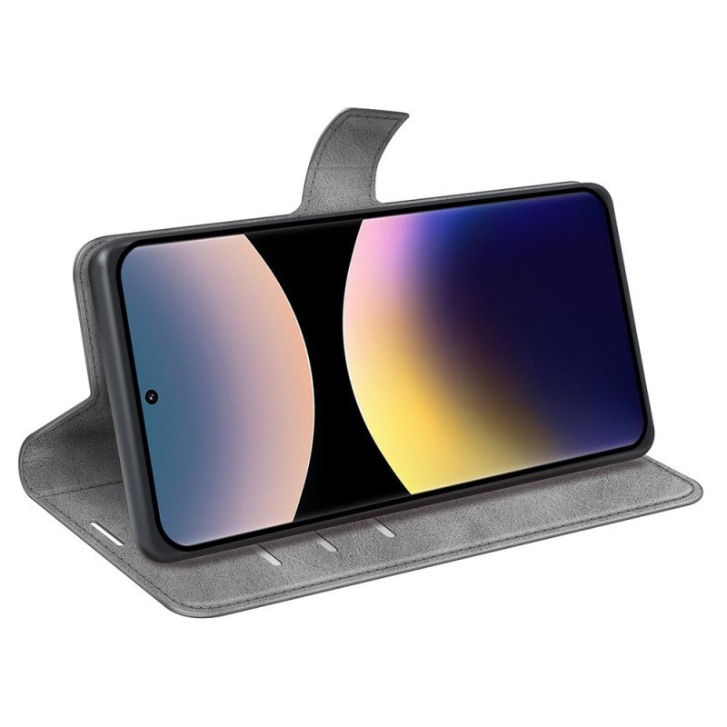 Fodral Xiaomi Redmi Note 14 Pro 4g Lädermodell