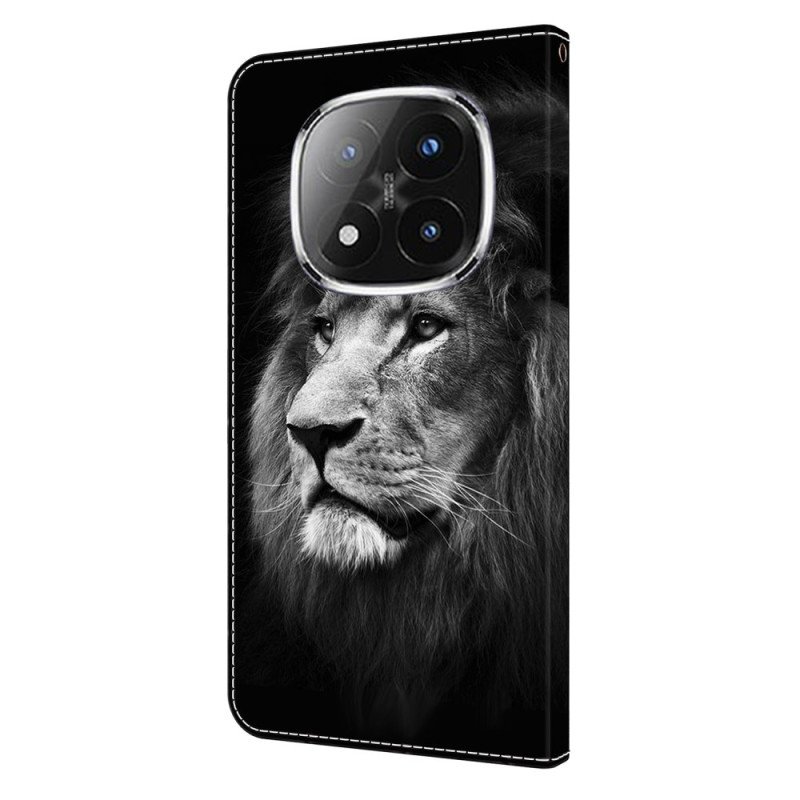 Fodral Xiaomi Redmi Note 14 Pro 4g Lejonmönster