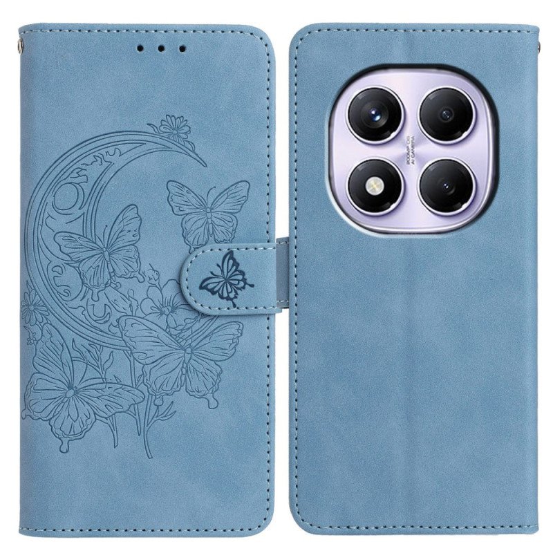 Fodral Xiaomi Redmi Note 14 Pro 4g Lotusmönster