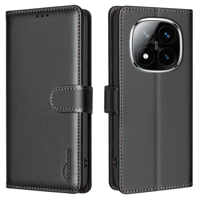 Fodral Xiaomi Redmi Note 14 Pro 4g Rfid-blockerande Binfen-färg