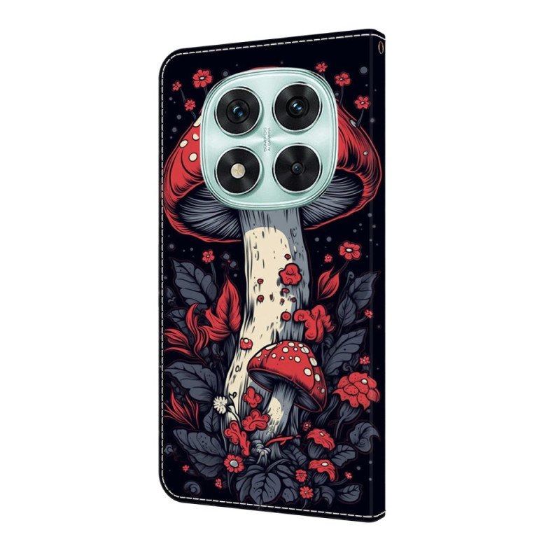 Fodral Xiaomi Redmi Note 14 Pro 4g Röd Svamp