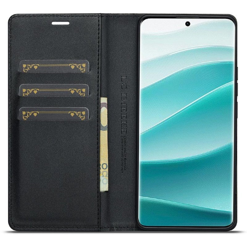 Folio-fodral Xiaomi Redmi Note 14 Pro 4g Kolfiberstruktur